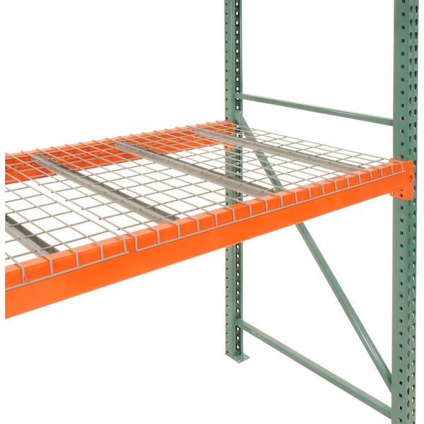 Pallet Rack Wire Decking, 52W x 36D 2750 lbs cap Gray